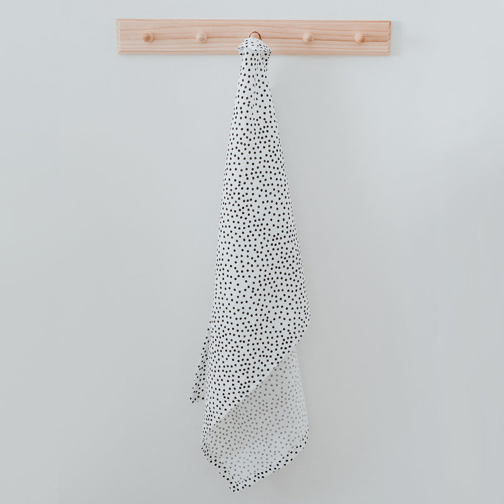 Linen tea towels dots in a set of 2 (PU = 5 pieces)