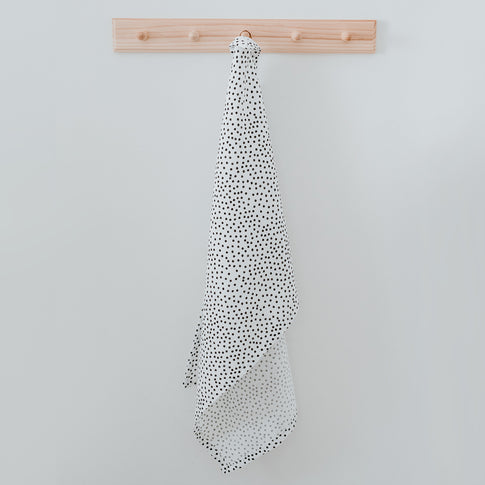 Linen tea towels dots in a set of 2 (PU = 5 pieces)
