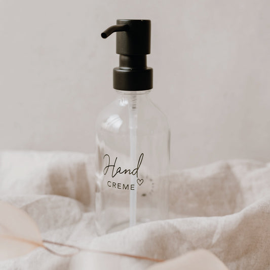 Distributeur de savon Handcreme transparent 250ml (UE = 6 Pièces)