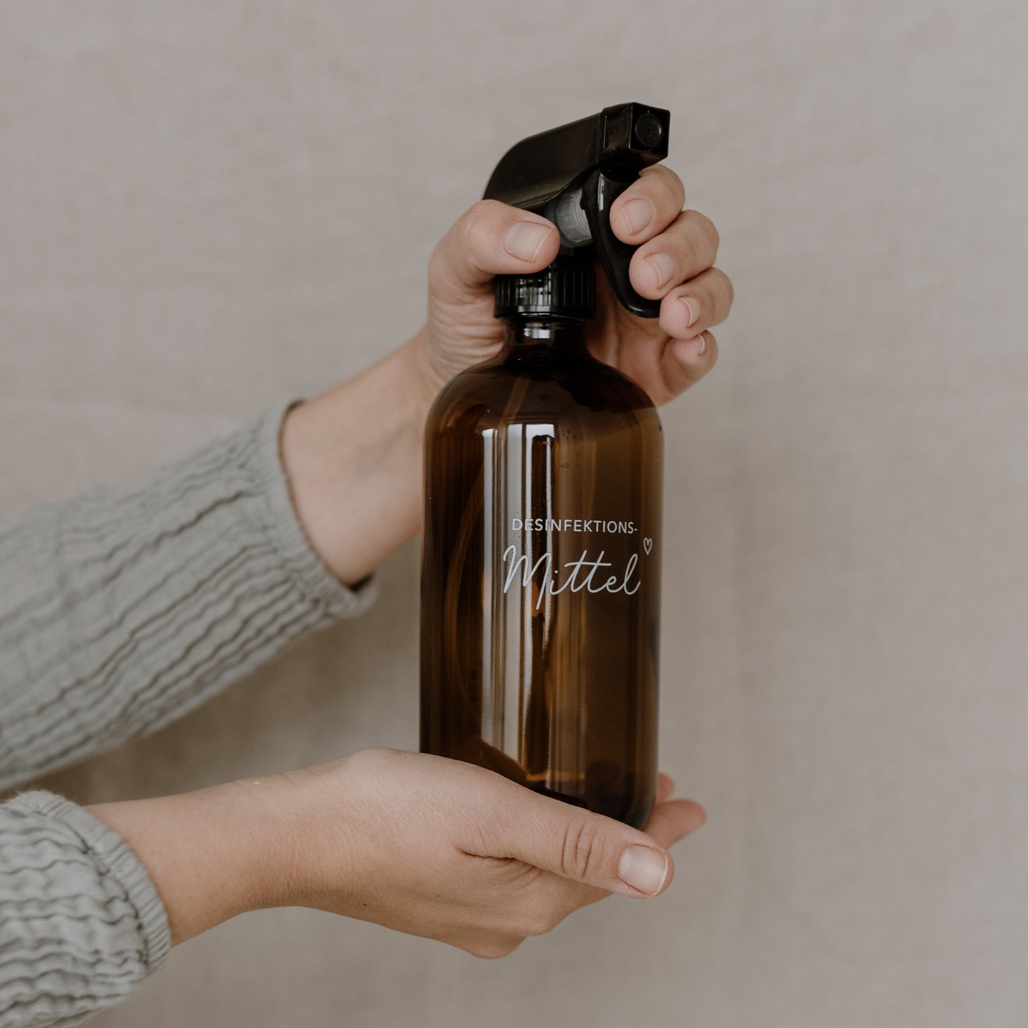 Spray bottle disinfectant 500ml (PU = 6 pcs.)