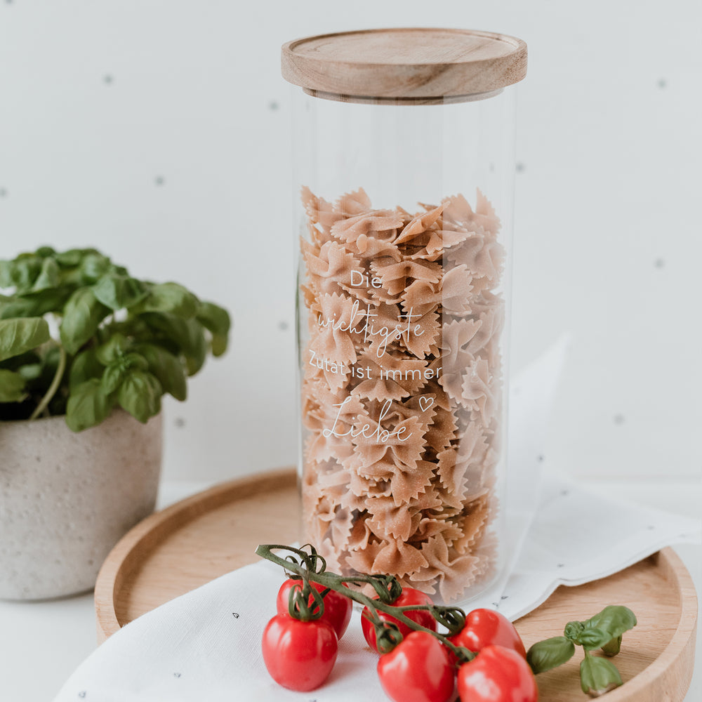 Vorratsglas Liebe 25cm (VE = 4 Stk)