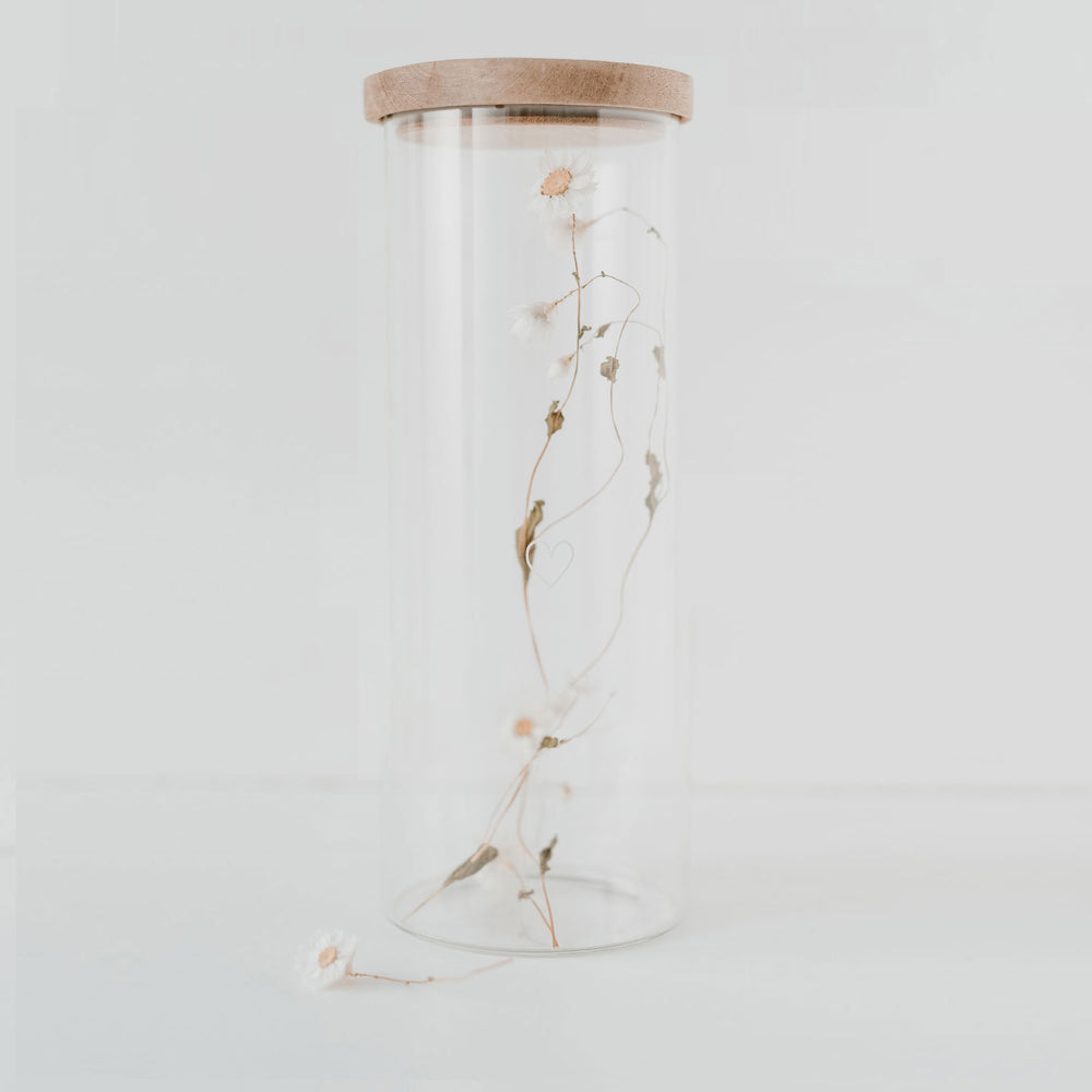 Vorratsglas Herz 25cm (VE = 4 Stk)