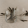 Drinking glass in a set of 2 Dreams black (PU = 4 sets)