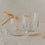 Drinking glass in a set of 2 Dreams black (PU = 4 sets)
