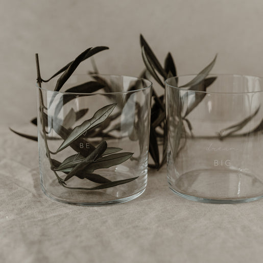 Drinking glass in a set of 2 Dreams white (PU = 4 sets)
