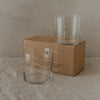 Trinkglas im 2er Set Herz schwarz (VE = 4 Sets)