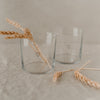 Trinkglas im 2er Set Herz schwarz (VE = 4 Sets)