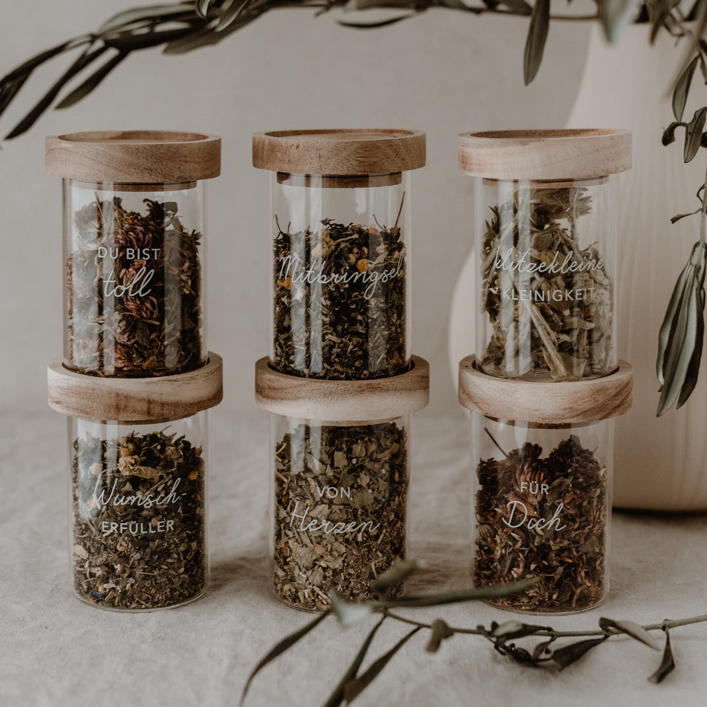 Mini Storage Jars Für Dich in a Set of 6 (PU = 2 sets)