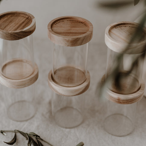 Mini pots de provisions en lot de 6 (UE = 2 Ensembles)