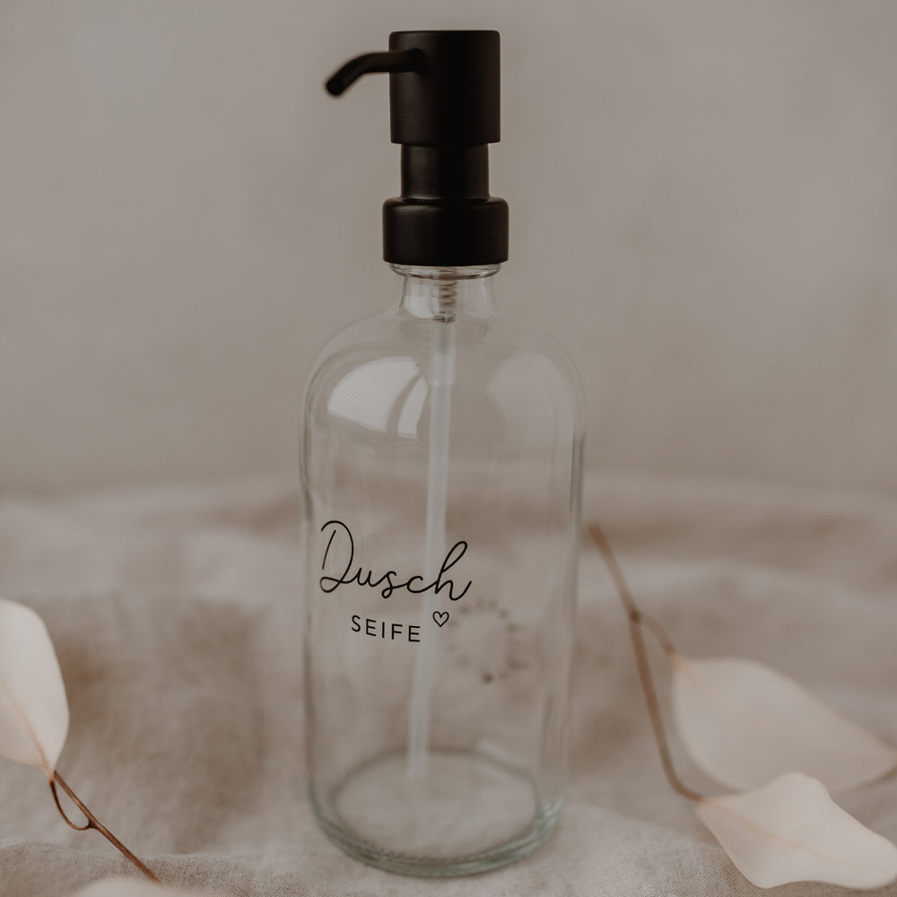 Soap Dispenser Duschseife transparent 500ml (PU = 6 pieces)