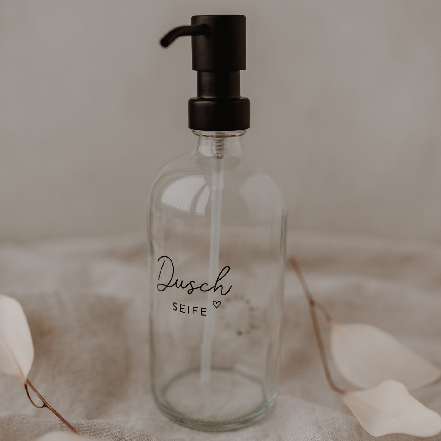 Soap Dispenser Duschseife transparent 500ml (PU = 6 pieces)