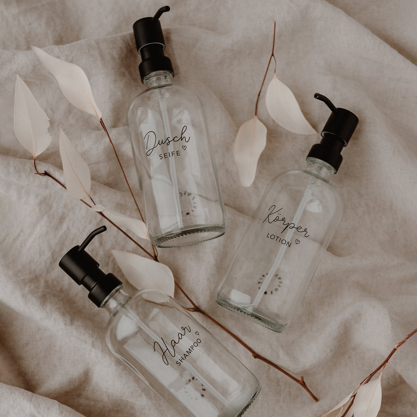 Seifenspender Körperlotion transparent 500ml (VE = 6 Stk)