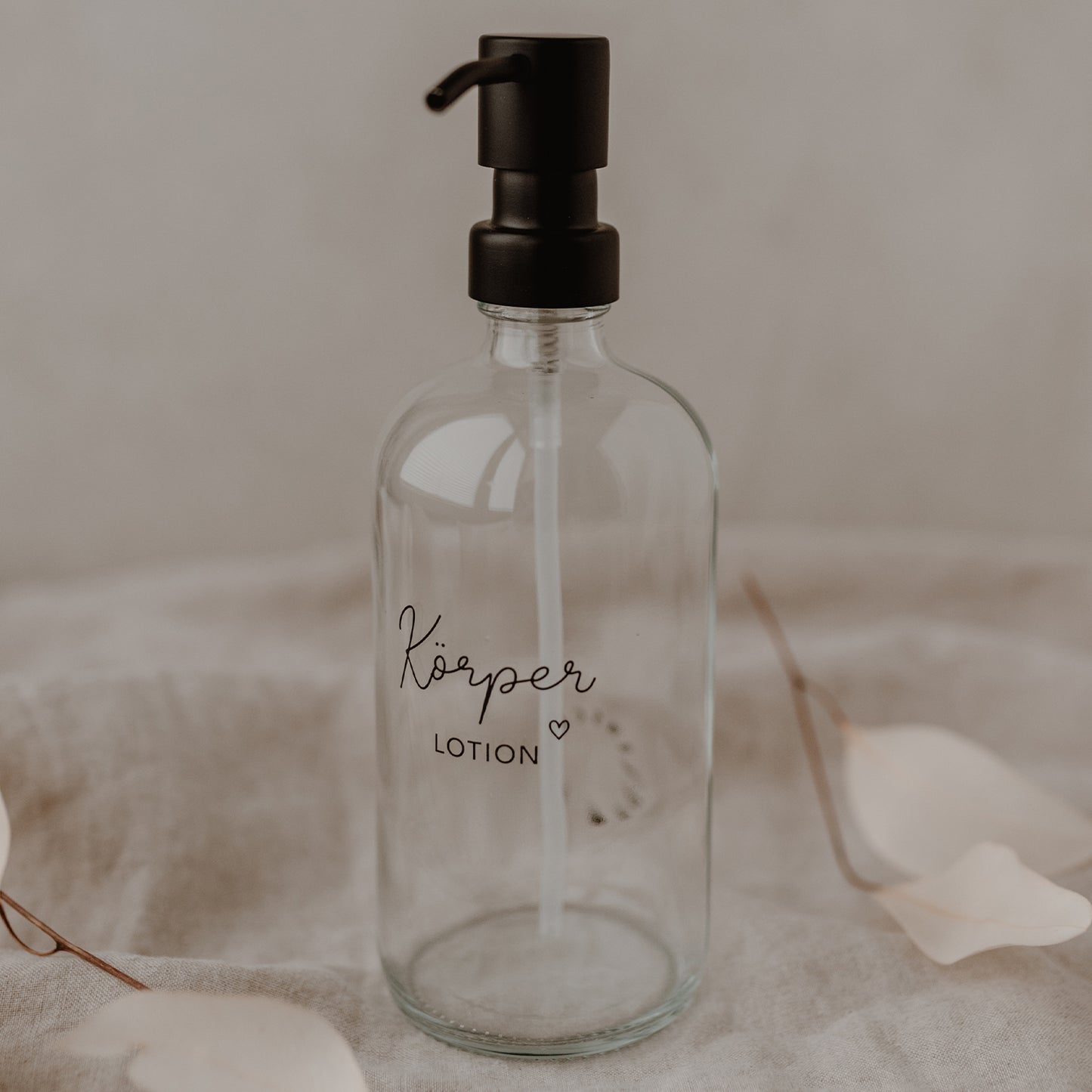 Seifenspender Körperlotion transparent 500ml (VE = 6 Stk)