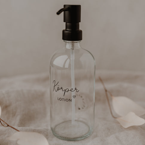 Seifenspender Körperlotion transparent 500ml (VE = 6 Stk)