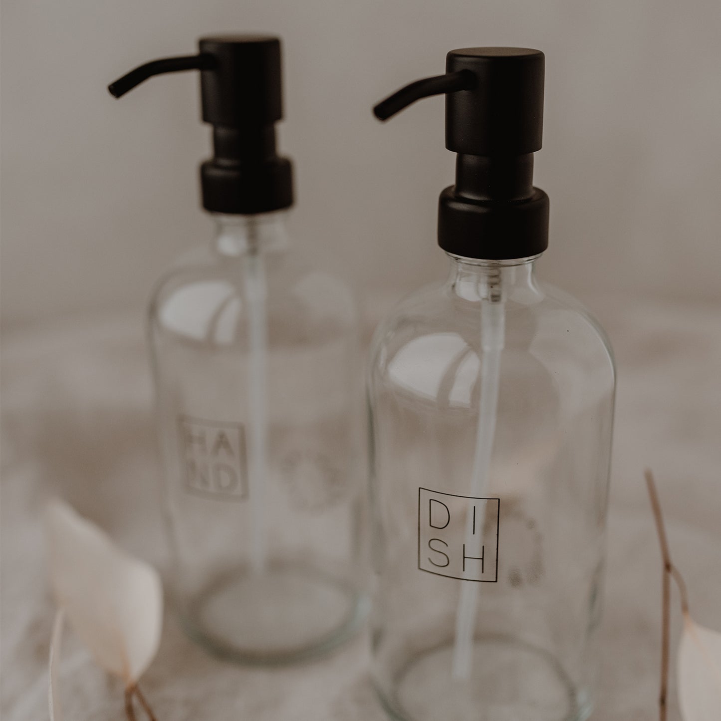 Distributeur de savon Dish transparent 500ml (UE = 6 Pièces)