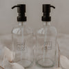 Distributeur de savon Dish transparent 500ml (UE = 6 Pièces)