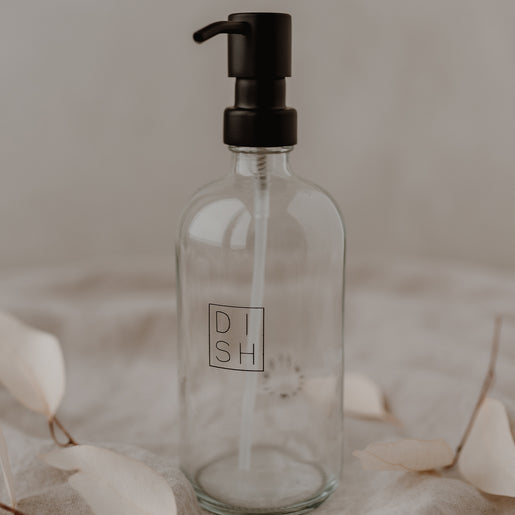 Distributeur de savon Dish transparent 500ml (UE = 6 Pièces)