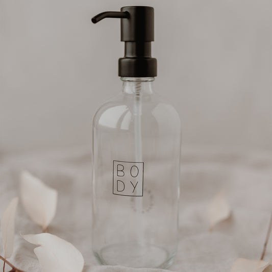 Distributeur de savon Body transparent 500ml (UE = 6 Pièces)