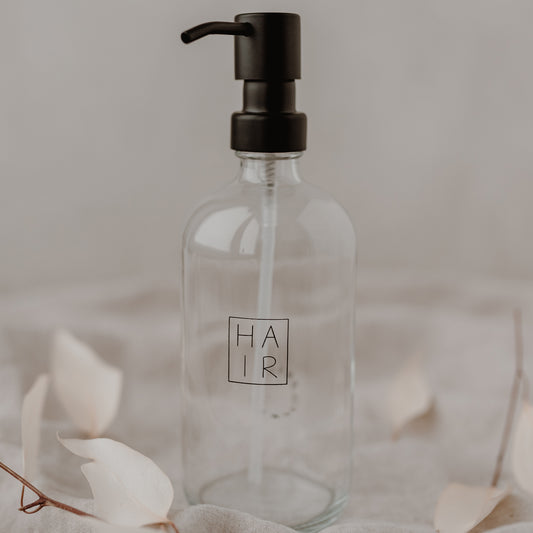 Distributeur de savon Hair transparent 500ml (UE = 6 Pièces)