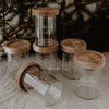 Mini Christmas Storage Jars in a Set of 6 (PU = 2 sets)