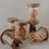 Mini Christmas Storage Jars in a Set of 6 (PU = 2 sets)