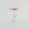 Storage jar heart black 19cm (PU = 4 pieces)