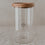 Storage jar heart black 19cm (PU = 4 pieces)
