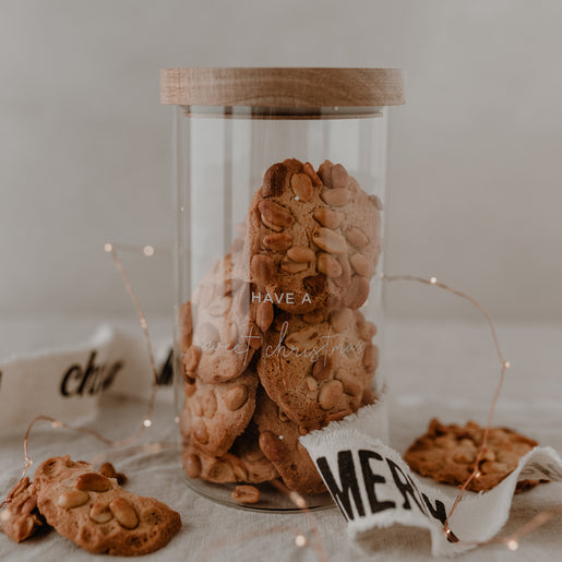 Storage jar Sweet Christmas 19cm (PU = 4 pieces)