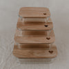 Storage container heart 10.5 x 14.5 cm (PU = 4 pieces)