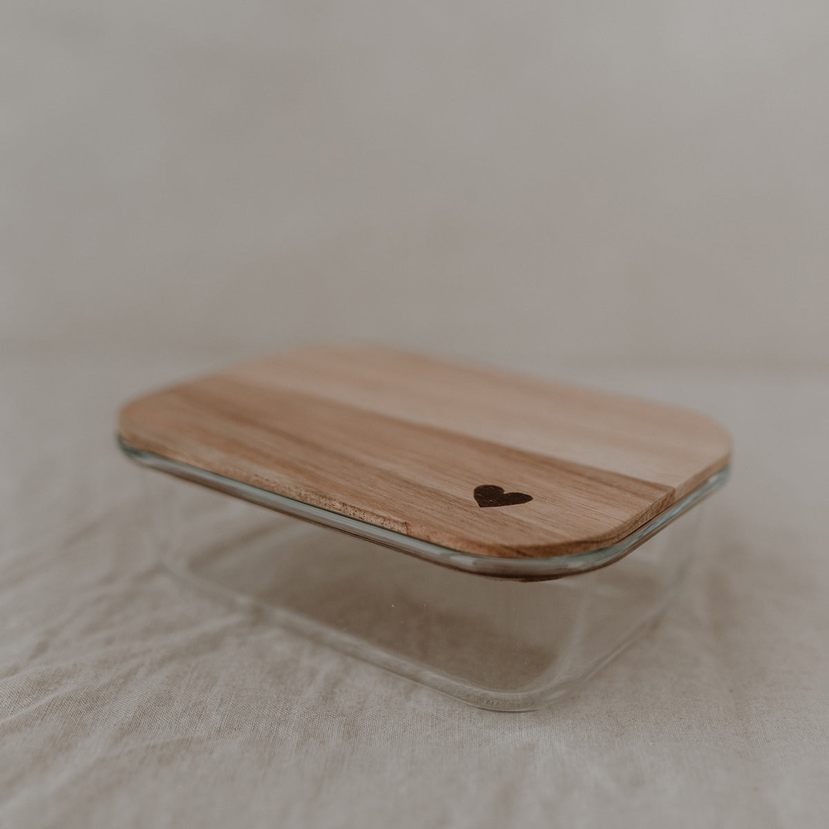 Storage container heart 10.5 x 14.5 cm (PU = 4 pieces)