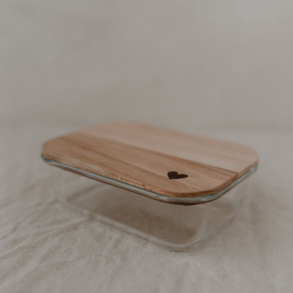 Storage container heart 10.5 x 14.5 cm (PU = 4 pieces)