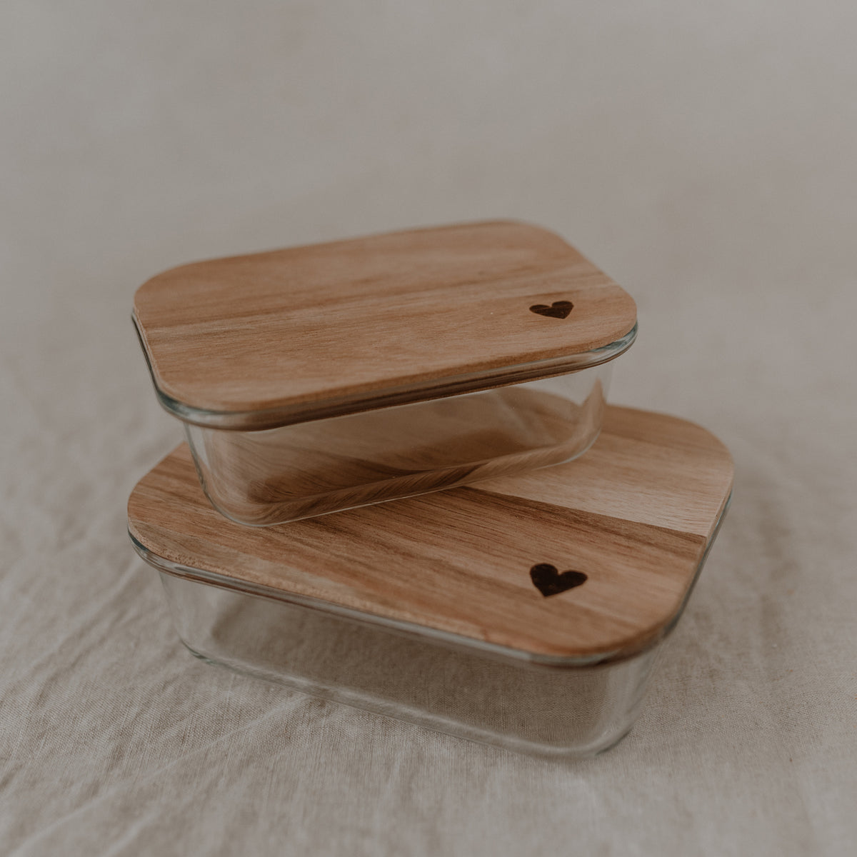 Storage container heart 10.5 x 14.5 cm (PU = 4 pieces)