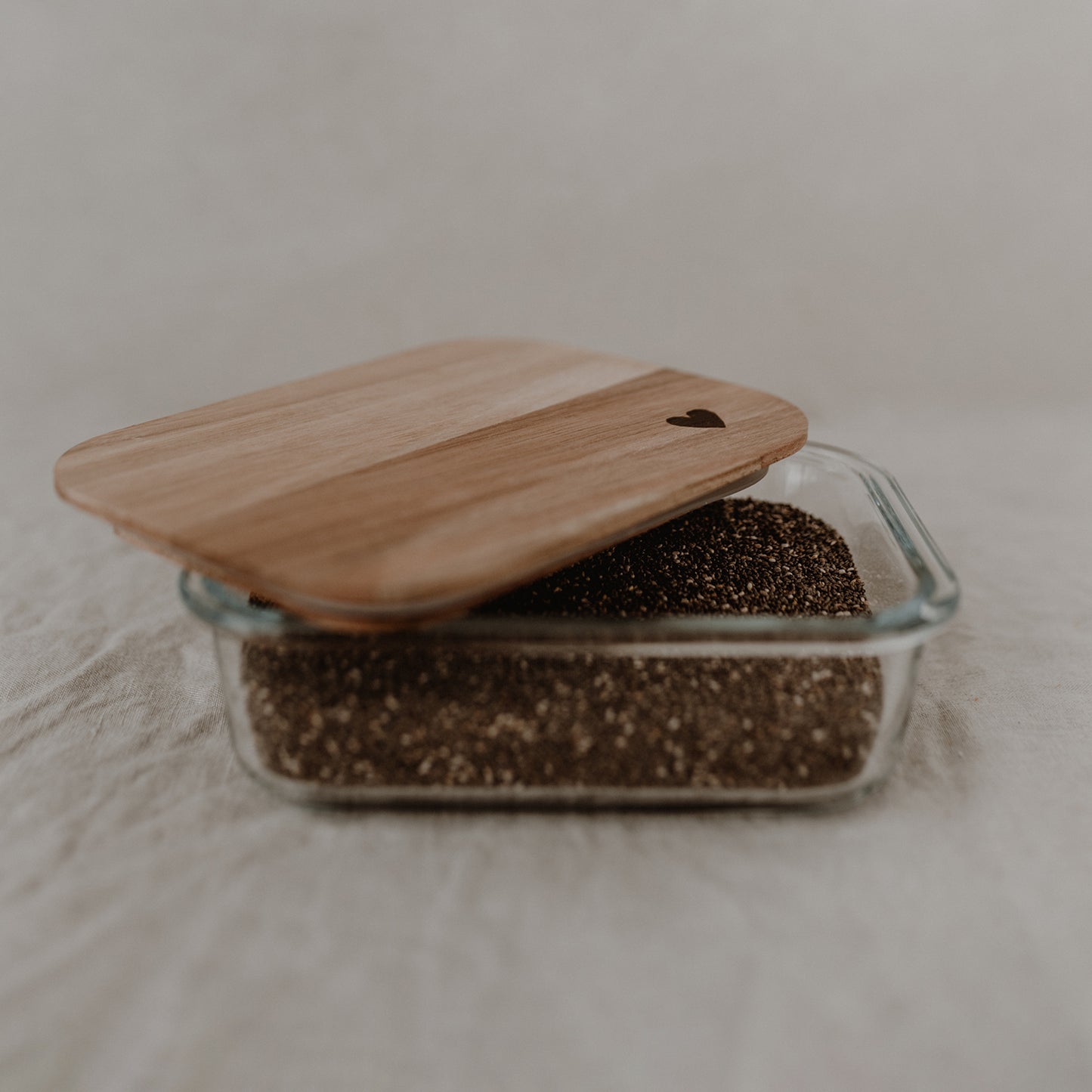 Vorratsbehälter Herz 12,5 x 17 cm (VE = 4 Stk)