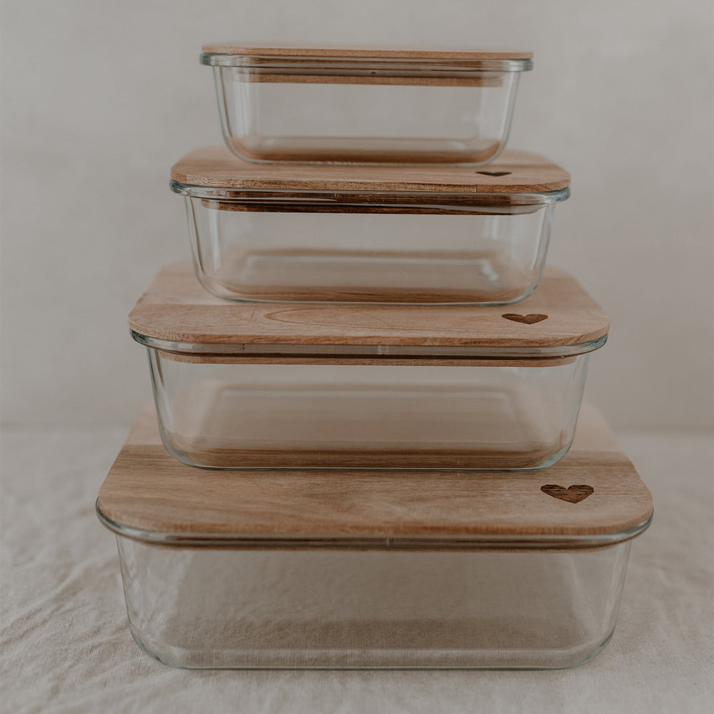 Vorratsbehälter Herz 14,5 x 20 cm (VE = 4 Stk)