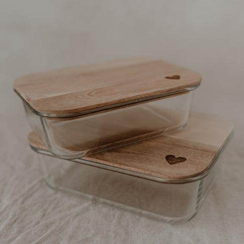 Vorratsbehälter Herz 14,5 x 20 cm (VE = 4 Stk)