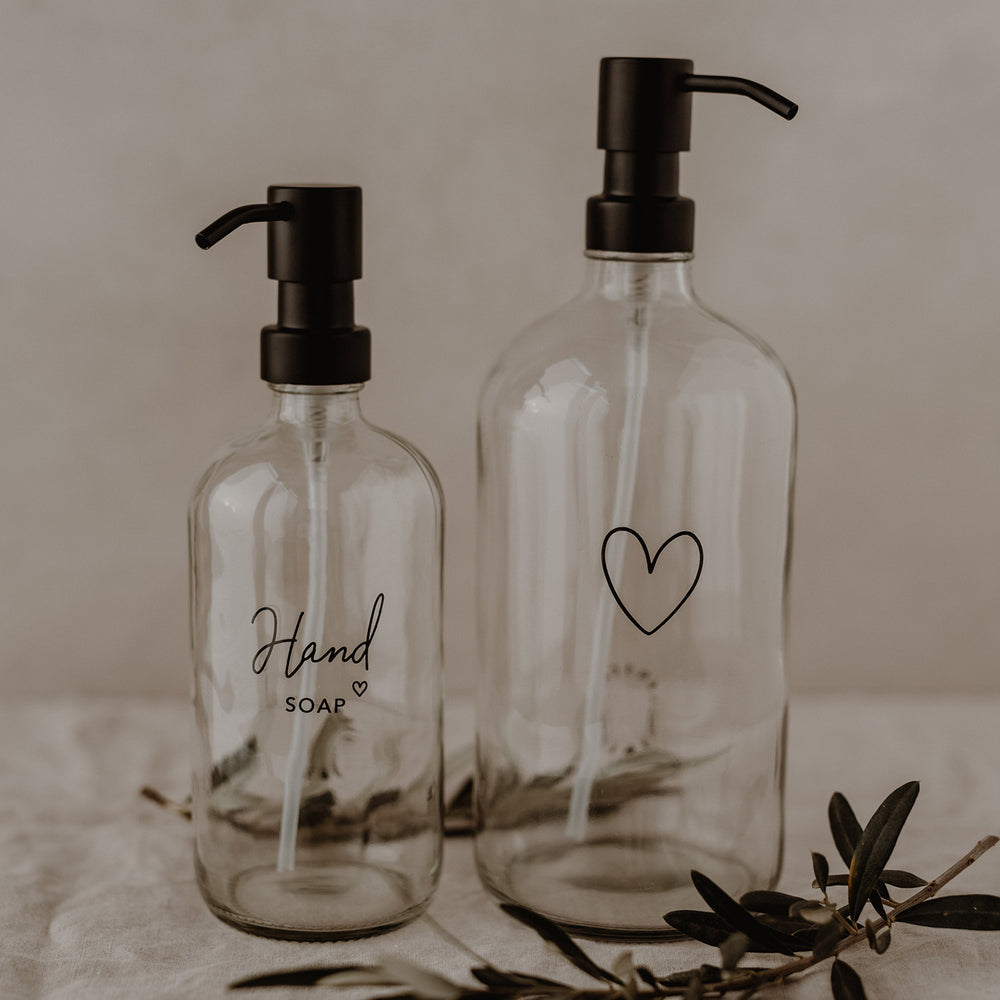 Seifenspender Handsoap transparent 500ml (VE = 6 Stk)