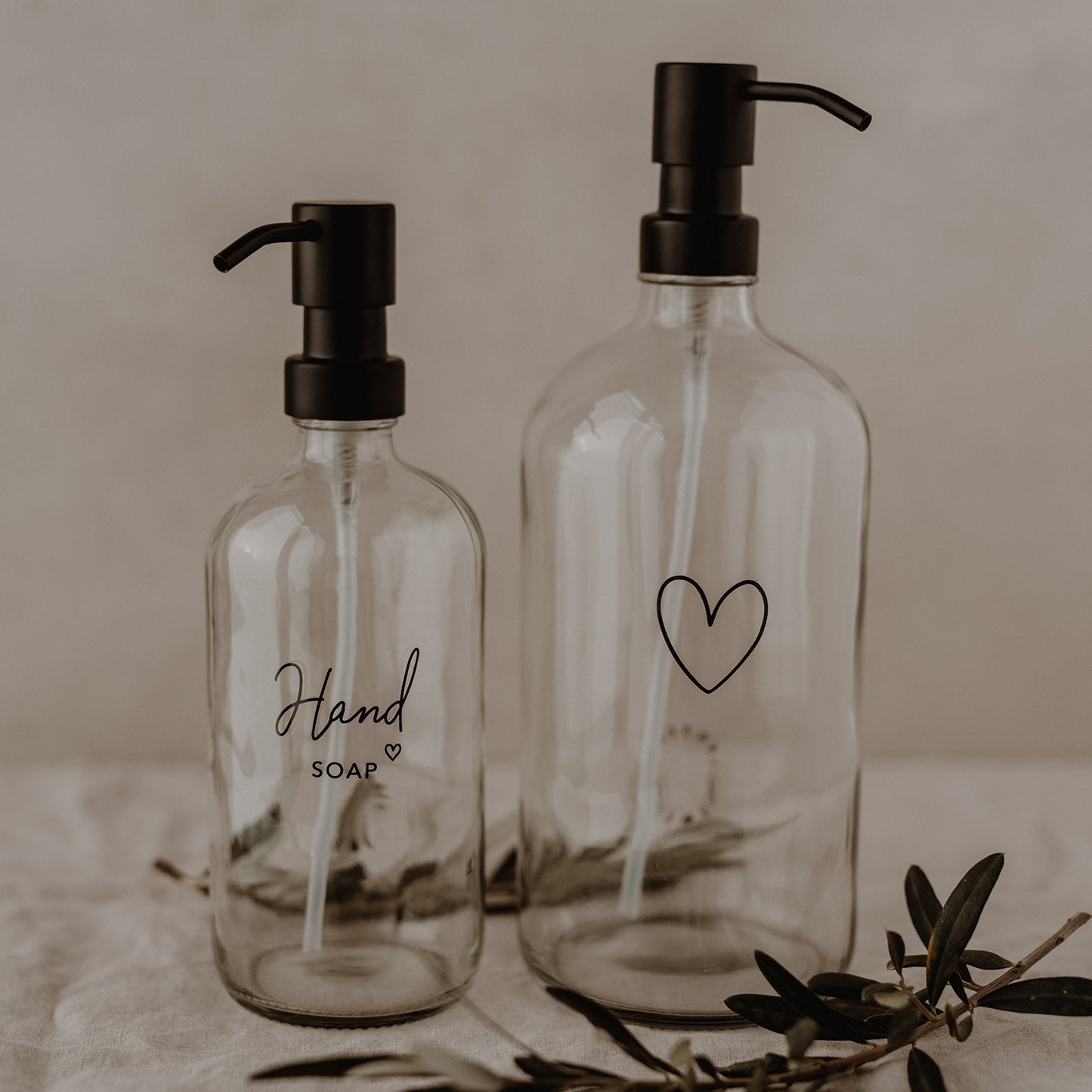 Seifenspender Handsoap transparent 500ml (VE = 6 Stk)