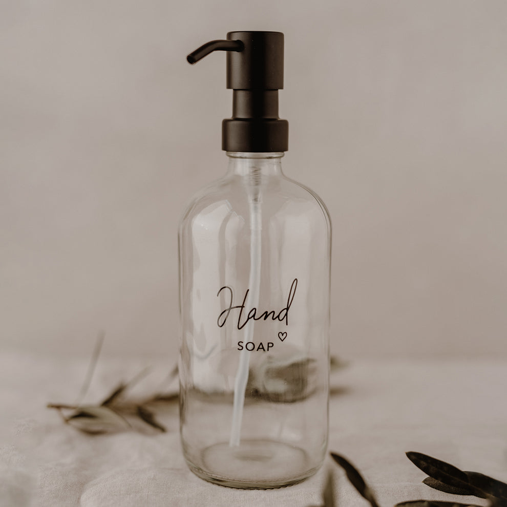Seifenspender Handsoap transparent 500ml (VE = 6 Stk)