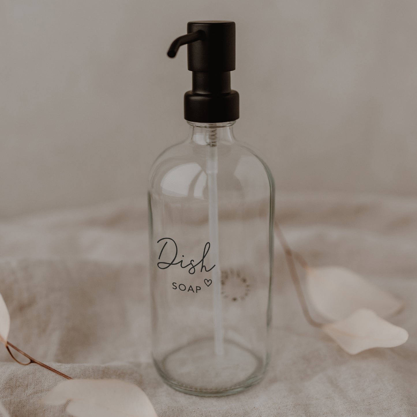 Distributeur de savon Dishsoap transparent 500ml (UE = 6 Pièces)