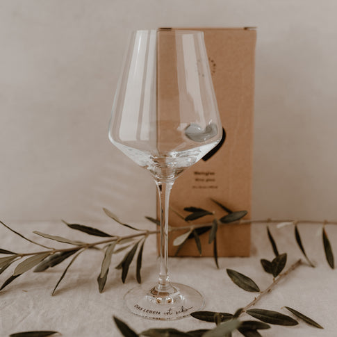 Verre à vin Das Leben ist schön 490ml (UE = 4 Pièces)