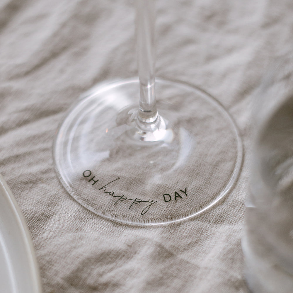 Verre à vin Oh happy day 390ml (UE = 4 Pièces)