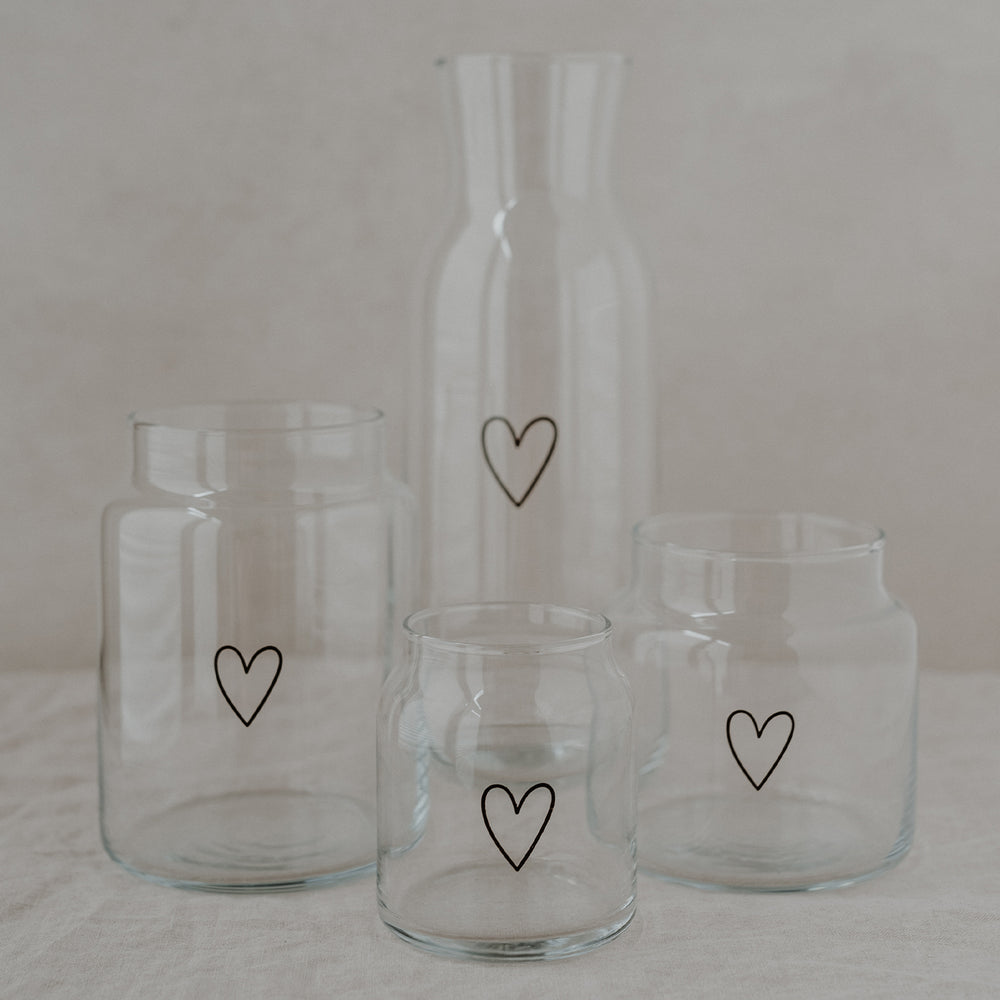 Carafe Coeur  (UE = 6 Pièces)