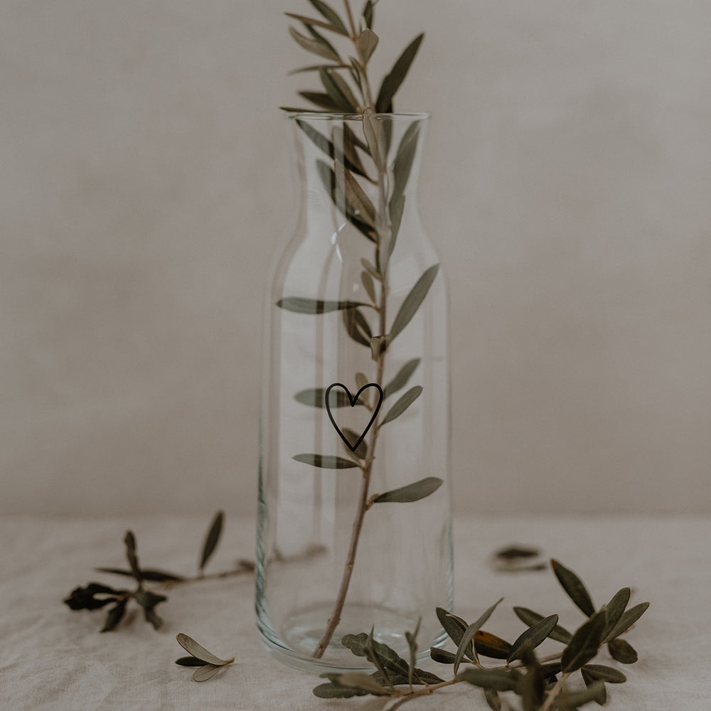 Carafe Coeur  (UE = 6 Pièces)