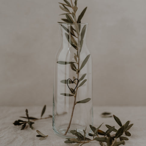 Carafe Coeur  (UE = 6 Pièces)