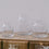 Vase en verre petits pois (UE = 6 Pièces)