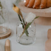 Vase en verre petits pois (UE = 6 Pièces)