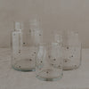 Vase en verre petits pois (UE = 6 Pièces)
