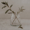 Vase en verre petits pois (UE = 6 Pièces)