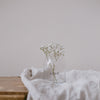 Vase made of glass small Love (PU = 6 pieces)
