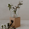 Vase made of glass small Love (PU = 6 pieces)